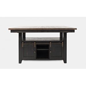 Jofran - Madison County High/Loww Dining Table in Vintage Black - 1702-72TBKT