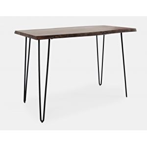 Jofran - Nature's Edge 52'' Solid Acacia Counter Height Dining Table - Chestnut - 1781-52