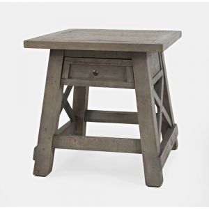 Jofran - Outer Banks Power End Table in Driftwood - 1840-3