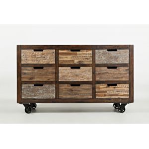 Jofran - Painted Canyon 9 Draer Accent Chest - 1600-60