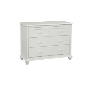 John Thomas Furniture - Cottage - 4 Drawer Chest in Pure White - BD08-2004N