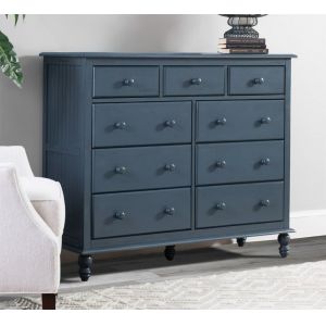 John Thomas Furniture - Cottage - 9 Drawer Dresser in Denim - BD81-2019N