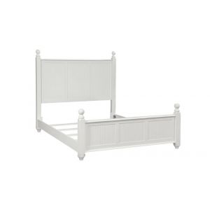 John Thomas Furniture - Cottage - King Bed in Pure White - BD08-201KFN_BD08-201KHN_BD08-504KR