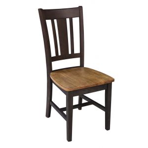 John Thomas Furniture - Dining Essentials - Hickory/Coal San Remo Chair (RTA) - CI45-10