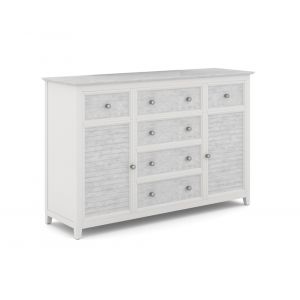 John Thomas Furniture - Hampton - 6 Drawer / 2 Door Dresser - BD128-1206D