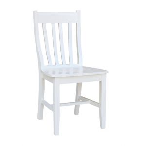 John Thomas Furniture - Hampton - White Caf Chair (RTA) - CI08-61