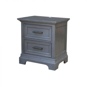 John Thomas Furniture - Summit - Nightstand in Heather Gray - BD105-3002N