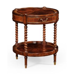 Jonathan Charles Fine Furniture - Buckingham Regency Style Mahogany Round Side Table - 492399-MAH