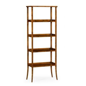 Jonathan Charles Fine Furniture - Casually Country Four-Tier Etagere in Country Walnut - 491100-CFW