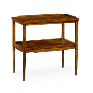 Jonathan Charles Fine Furniture - Casually Country Walnut Side Table - 491020-CFW