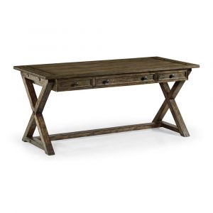 Jonathan Charles Fine Furniture - Casual Accents Dark Driftwood Desk - 491058-DTD