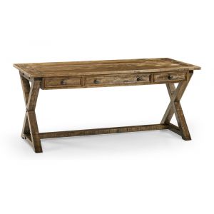 Jonathan Charles Fine Furniture - Casual Accents Medium Driftwood Desk - 491058-DTM