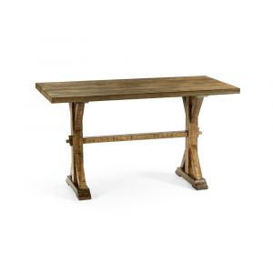 Jonathan Charles Fine Furniture - Casual Accents Medium Driftwood Dining Table 54