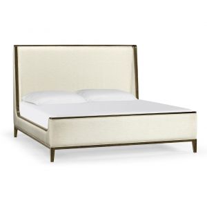 Jonathan Charles Fine Furniture - Gatsby Contemporary Dark Grey Acacia US King Bed - 500256-USK-DGA-F300