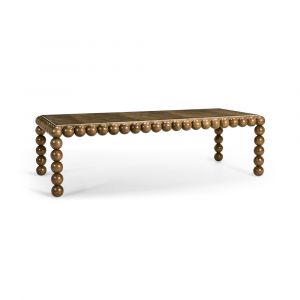 Jonathan Charles Fine Furniture - JC Modern - Orb Rectangular Dining Table - 007-2-A60-MBM