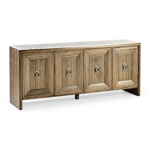Jonathan Charles Fine Furniture - JC Traditional - Hamilton White Marble Credenza - 496006-PGA-M025