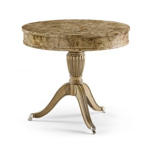 Jonathan Charles Fine Furniture - Reimagined Fulgurite Drum Table - 492611-BGA