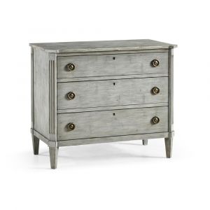 Jonathan Charles Fine Furniture - Timeless Aeon Swedish Drawer Chest in Antiqued Grey - 003-3-268-GAW