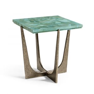 Jonathan Charles Fine Furniture - Water - Seaglass End Table - 001-3-BN0-BLS