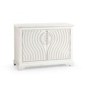 Jonathan Charles Fine Furniture - White Radiatus Door Chest - 002-3-210-CHK