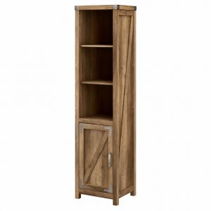 Kathy Ireland Home - Cottage Grove Narrow Bookcase in Reclaimed Pine - CGB118RCP-03