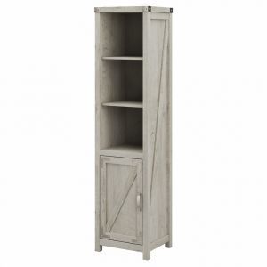 Kathy Ireland Home - Cottage Grove Narrow Bookcase in White - CGB118CWH-03