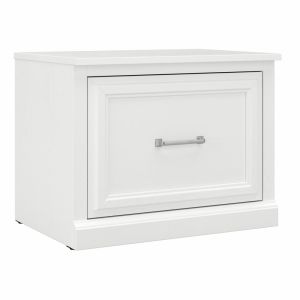 Kathy Ireland Home - Woodland 24W Small Shoe Bench with Drawer in White Ash - WDS124WAS-03