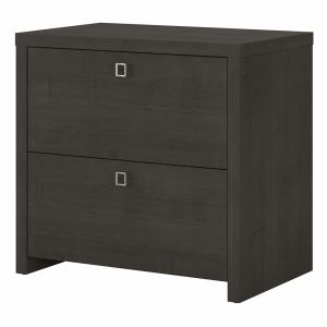 Kathy Ireland Office - Echo 2 Drawer Lateral File Cabinet in Charcoal Maple - KI60302-03