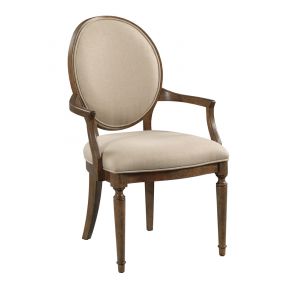 Kincaid Furniture - Ansley Cecil Oval Back Uph Arm Chair - 024-637