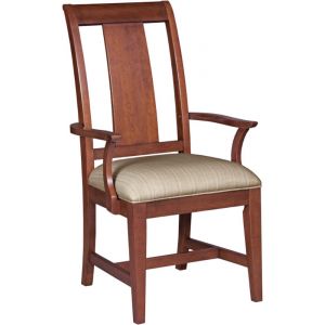 Kincaid Furniture - Cherry Park Arm Chair Upholstered Seat Kd - 63-062V