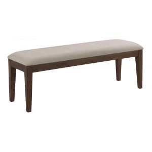 Kincaid Furniture - Kafe Upholstered Dining Bench, Mocha - 317-480M