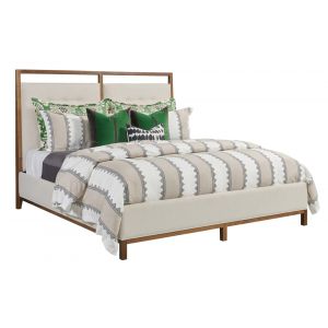 Kincaid Furniture - Monogram Walnut 6/0 Pinehurst Upholstered California King Bed Package - 315-318P