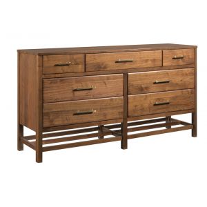 Kincaid Furniture - Monogram Walnut Wonderland Seven Drawer Dresser - 315-130