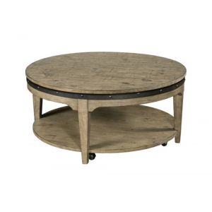 Kincaid Furniture - Plank Road Artisans Round Cocktail Table - 706-911S