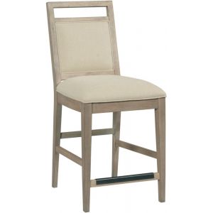 Kincaid Furniture - The Nook - Heathered Oak Counter Height Upholsteredolstered Chair - 665-689