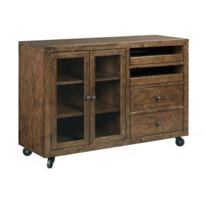Kincaid Furniture - The Nook - Hewned Maple Mobile Server - 664-850_CLOSEOUT - CLOSEOUT - NK