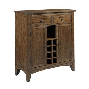 Kincaid Furniture - The Nook - Hewned Maple Wine Server - 664-857_CLOSEOUT - CLOSEOUT - NK
