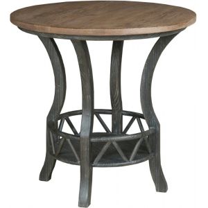Kincaid Furniture - Trails Pisgah Round Lamp Table - 813-916C