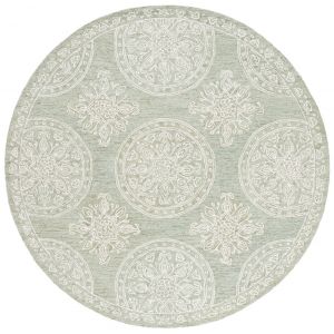 Lauren Ralph Lauren - 6936 Rug - 7' X 7' Round - Sage / Ivory