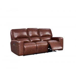 Leather Italia USA - Broadway Sofa - P2 Brown - 1669-EH9049-038540LV