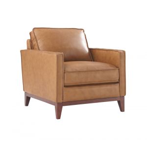 Leather Italia USA - Newport Chair Camel - 1669-6394-01177137
