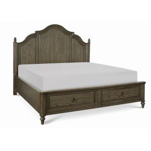 Legacy Classic Furniture - Brookhaven Complete King Panel Bed w/ Storage Footboard - N6400-4126K