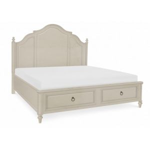 Legacy Classic Furniture - Brookhaven Complete Queen Panel Bed with Storage Footboard - N6401-4125K
