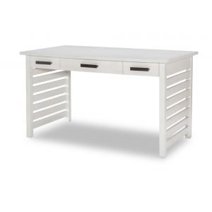 Legacy Classic Furniture - Edgewater Sand Dollar Desk White Finish - 1313-6100