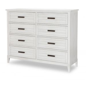 Legacy Classic Furniture - Edgewater Sand Dollar Dresser White Finish - 1313-1200