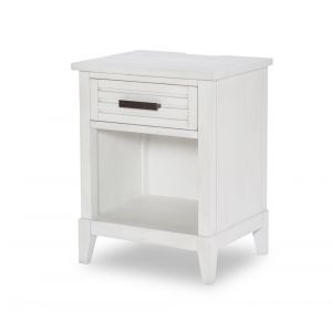 Legacy Classic Furniture - Edgewater Sand Dollar Leg Night Stand White Finish - 1313-3101