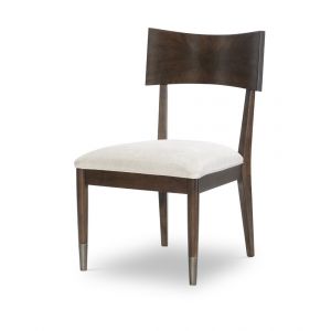 Legacy Classic Furniture - Savoy Wood Back Side Chair (Upholstered Seat, Seat Height: 18