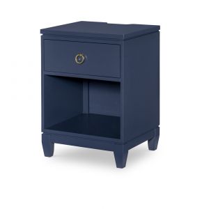 Legacy Classic Furniture - Summerland Inkwell Open Nightstand Blue Finish - 1162-3101