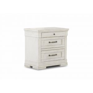 Legacy Classic Furniture - Trisha Yearwood Coming Home Nightstand in Chalk - TY926-670