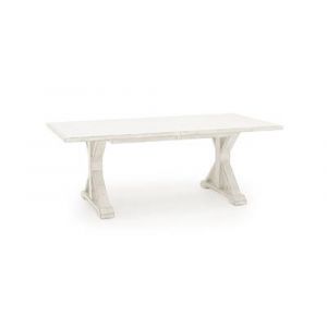 Legacy Classic Furniture - Trisha Yearwood Coming Home Trestle Table in Chalk - TY926-100